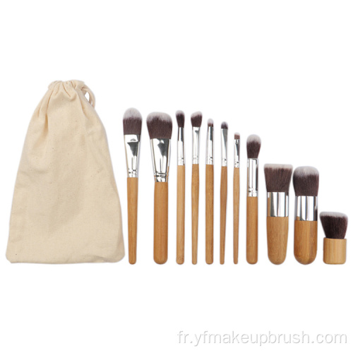 11 PCS Femmes maquillage pinceau